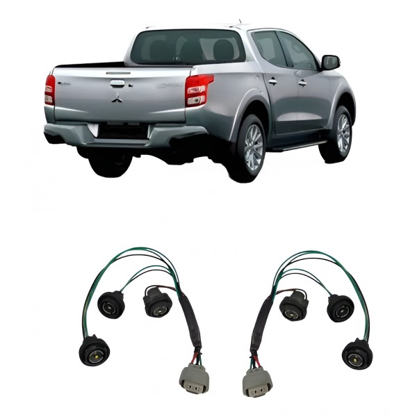 Chicote Soquete Lanterna Traseira  Triton 2.4 Unidade