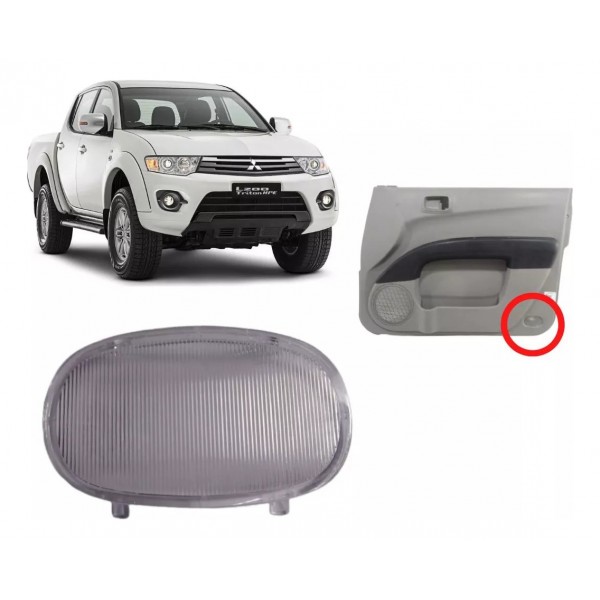 Mitsubishi L200 Triton Lente Luz Cortesia 496626
