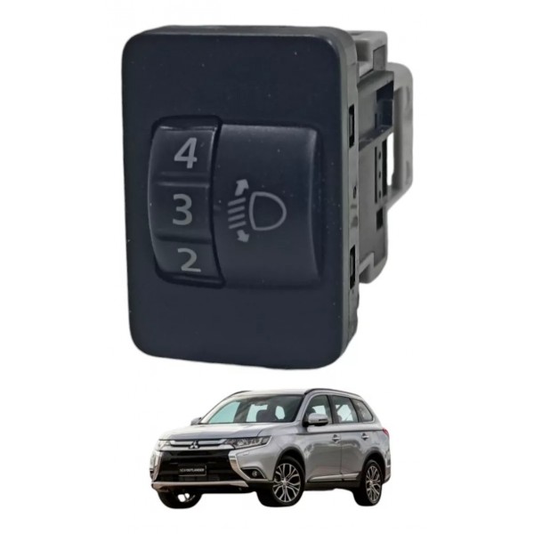Botao Regulagem Farol Mitsubishi Outlander 2.0 2016