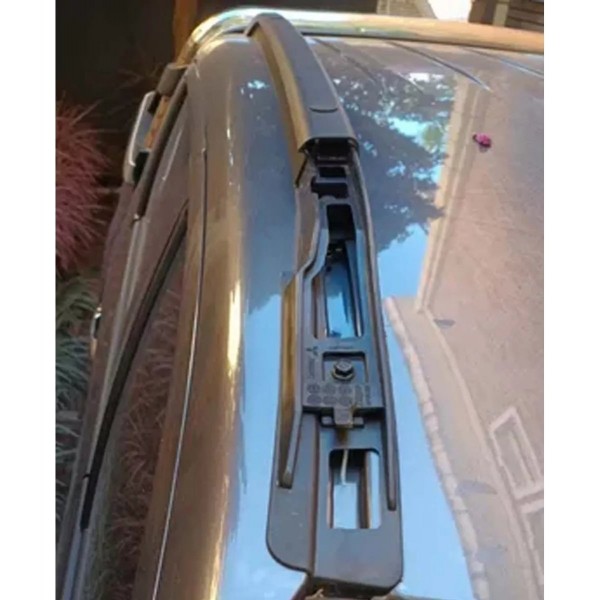 Moldura Dianteira Rack Teto L200 Triton Sport Ld Preto Fosco