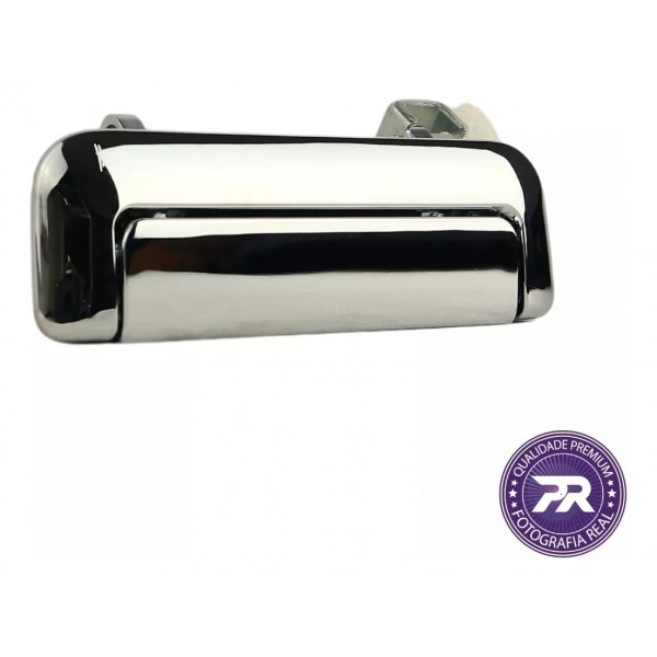 Puxador Tampa Caçamba L200 Triton Cromada Original Robocop